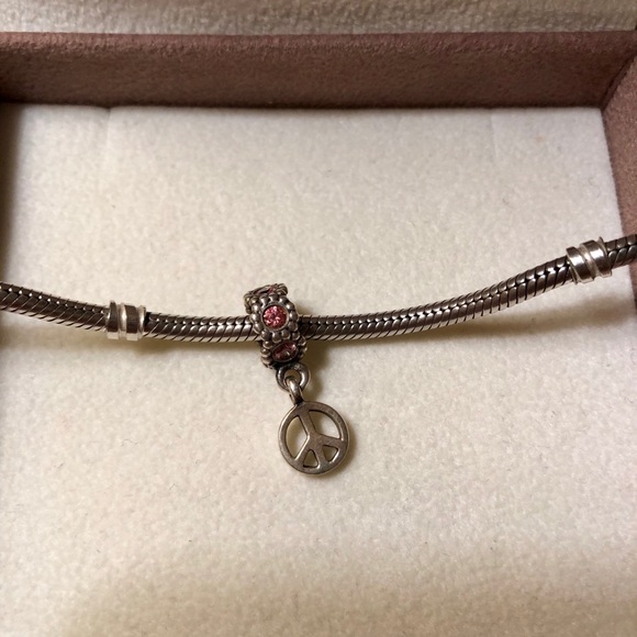 PANDORA PEACE CHARM - Picture 2 of 2